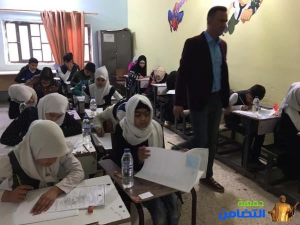 بالصور.. أكثر من 1500 يتيم في مبرات التضامن في محافظة ذي قار يتوجهون لاداء امتحانات نصف السنة