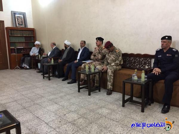 رئيس الوزراء العبادي : يزور آية الله الشيخ محمد باقر الناصري