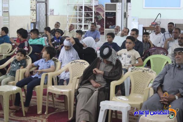 تقرير مصور حول البرنامج الرمضاني بجامع الشيخ عباس الكبير في الناصرية لليلة الثالثة من شهر رمضان الكريم