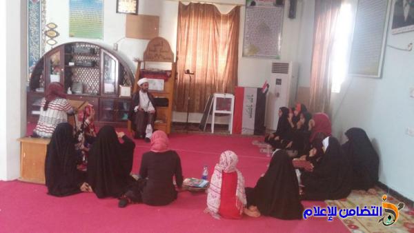 منطقة المهيدية في الناصرية تحتضن دورة صيفية للفتيات لمدارس الإمام الصادق - مصور-‎