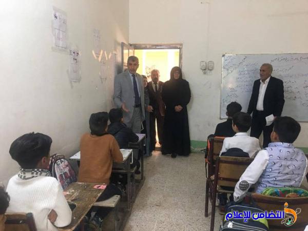 لجنة التقييم الخارجي التربوية تزور مدرسة التضامن الأولى للأيتام في الناصرية - مصور-‎