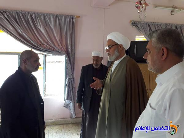 رئيس جمعية التضامن الإسلامي يجري زيارة تفقدية إلى دار رعاية المسنين في الناصرية‎