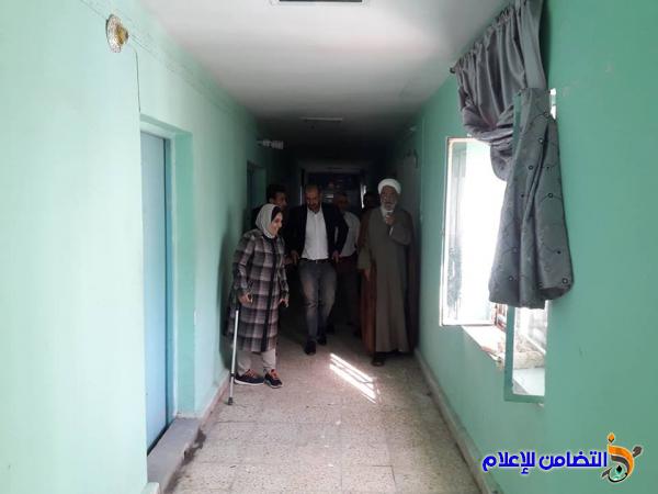 رئيس جمعية التضامن الإسلامي يجري زيارة تفقدية إلى دار رعاية المسنين في الناصرية‎