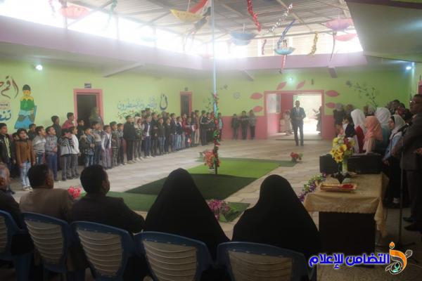 مبرة التضامن للأيتام في سوق الشيوخ تحتفل بافتتاح ملعب مدرسي وحديقة لتلاميذها 