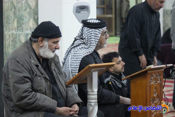 مسجد الشيخ عباس في الناصرية يقيم مجلسا للعزاء في ذكرى استشهاد الصديقة فاطمة الزهراء(ع)‎