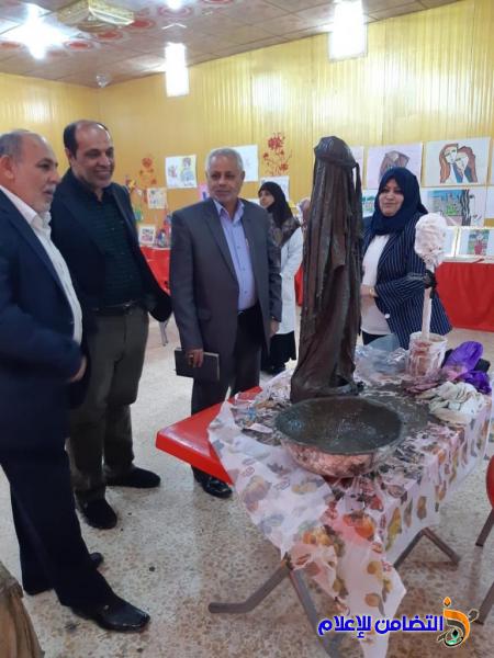 مبرة التضامن للأيتام في الناصرية تحصد المركز الأول في معرض الفنون التشكيلية للمدارس‎