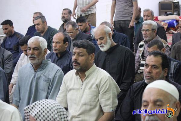 بالصور : أعتكاف المؤمنين في مسجـد الشيخ عباس الكبير وسط مدينــة الناصرية 