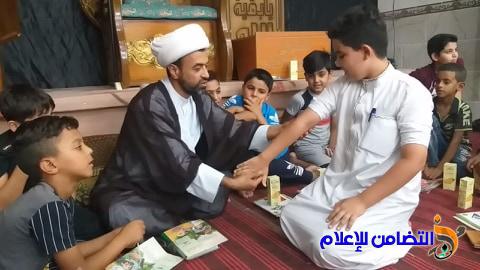 اللجنة المشرفة على مدارس الإمام الصادق الصيفية تتابع دوراتها في قضاء سوق الشيوخ‎