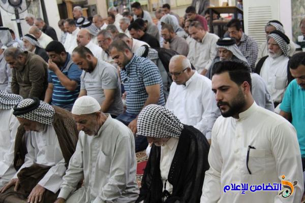 تقرير(صوتي -مصور) عن صلاة الجمعــة بجامع الشيخ عباس الكبير وسط الناصرية