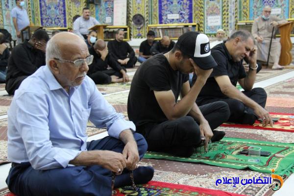 بالصور. مسجد وحسينية أهل البيت في الناصرية يقيم مجلس عزاء بذكرى وفاة النبي الأعظم (ص)
