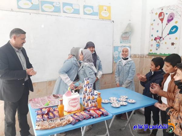 بالصور.. مبرة التضامن في الشطرة تُقيم حفل عيد ميلاد جماعي لعدد من تلاميذها