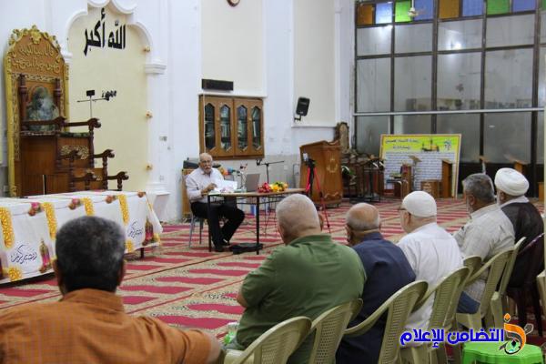 بالصور: برنامج  اليوم الـ26 من رمضان في جامع الشيخ عباس الكبير