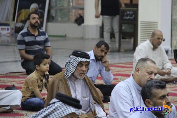 بالصور: صلاة الجمعة في جامع الشيخ عباس الكبير بمدينة الناصرية 