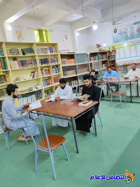 مكتبة الإمام الباقر العامة في الناصرية تفتح أبوابها أمام الطلبة والباحثين مجانًا‎