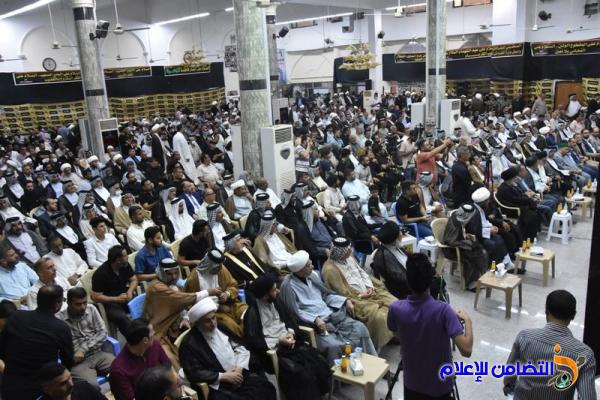بالصور: إقامة الحفل التأبيني الأول لرحيل الحجة المعظم آية الله الشيخ الناصري