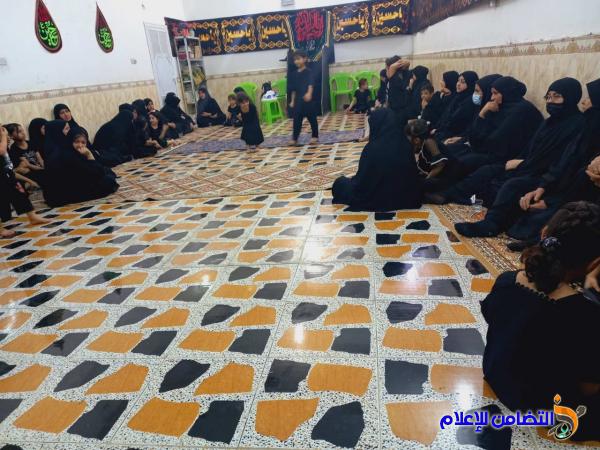 انطلاق مجالس العزاء العاشورائية في الحسينية الزينبية النسوية بالناصرية