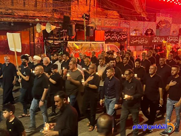 بالصور.. موكب جمعية التضامن الإسلامي يحيي ليلة الوحشة بمسيرة من الشموع