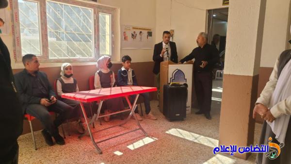 افتتاح إذاعة مدرسية داخل بناية مبرة التضامن الأولى في الناصرية