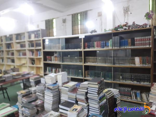مكتبة الإمام الباقر العامة في الناصرية صرح الماضي والحاضر تفتح أبوابها للباحثين والطلبة 