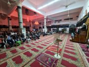 بالصور: إحياء ليلة السابع من المحرم في مسجد الشيخ عباس الكبير وسط الناصرية