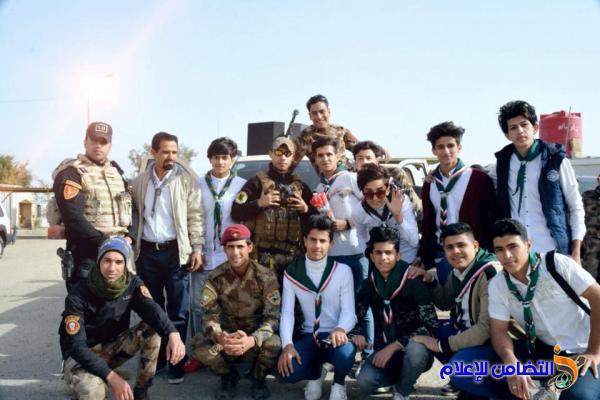 كشافة التضامن تشارك الجيش العراقي عيده الـ97 - تقرير مصور-‎